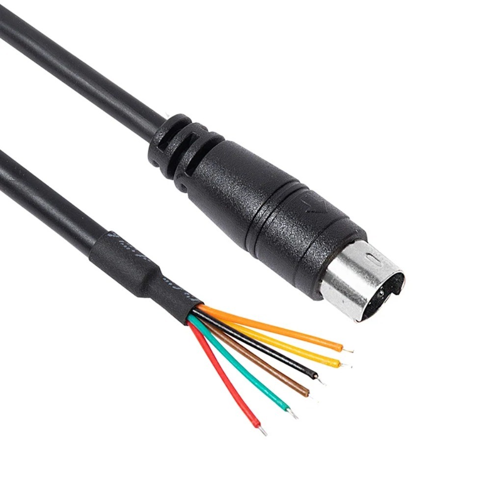 6 Pin Mini Din to Wire End Cable CT-39A Packet Interface Line for Yaesu FT-450D FT-8800R FT-991 FT-8