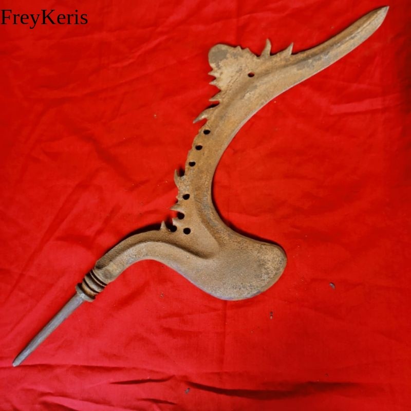 Kujang Wayang Besar / Kudi Antik Murah FR15