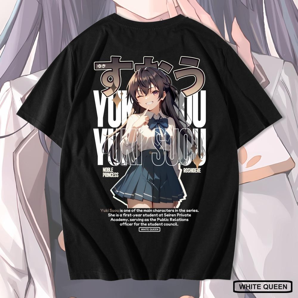 KAOS YUKI ROSHIDERE - KAOS DISTRO PRIA & WANITA KAOS ANIME & GAME ROSHIDERE YUKI SUOU