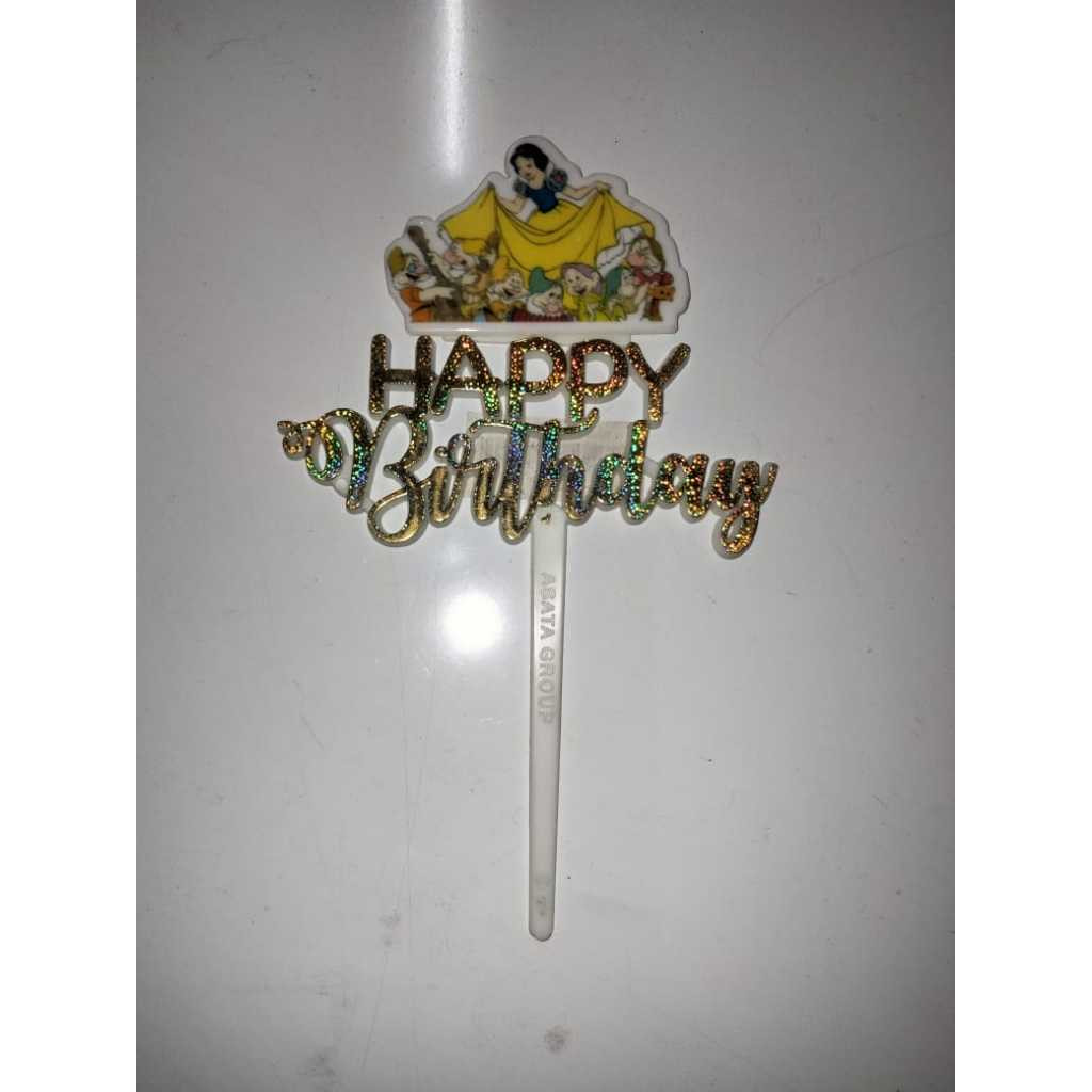 Hias ultah tj hb putri salju ti36d