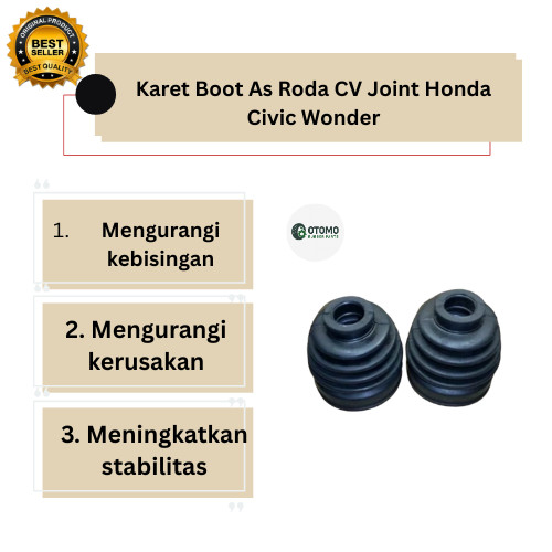 Karet Boot As Roda CV Joint Honda Civic Wonder