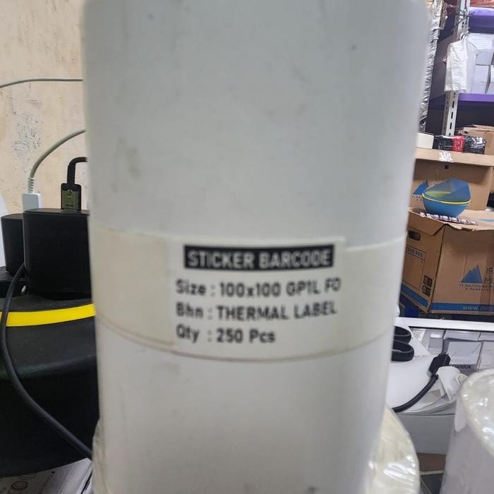 Stiker Thermal 100x100 250pcs by Mitra Hobby