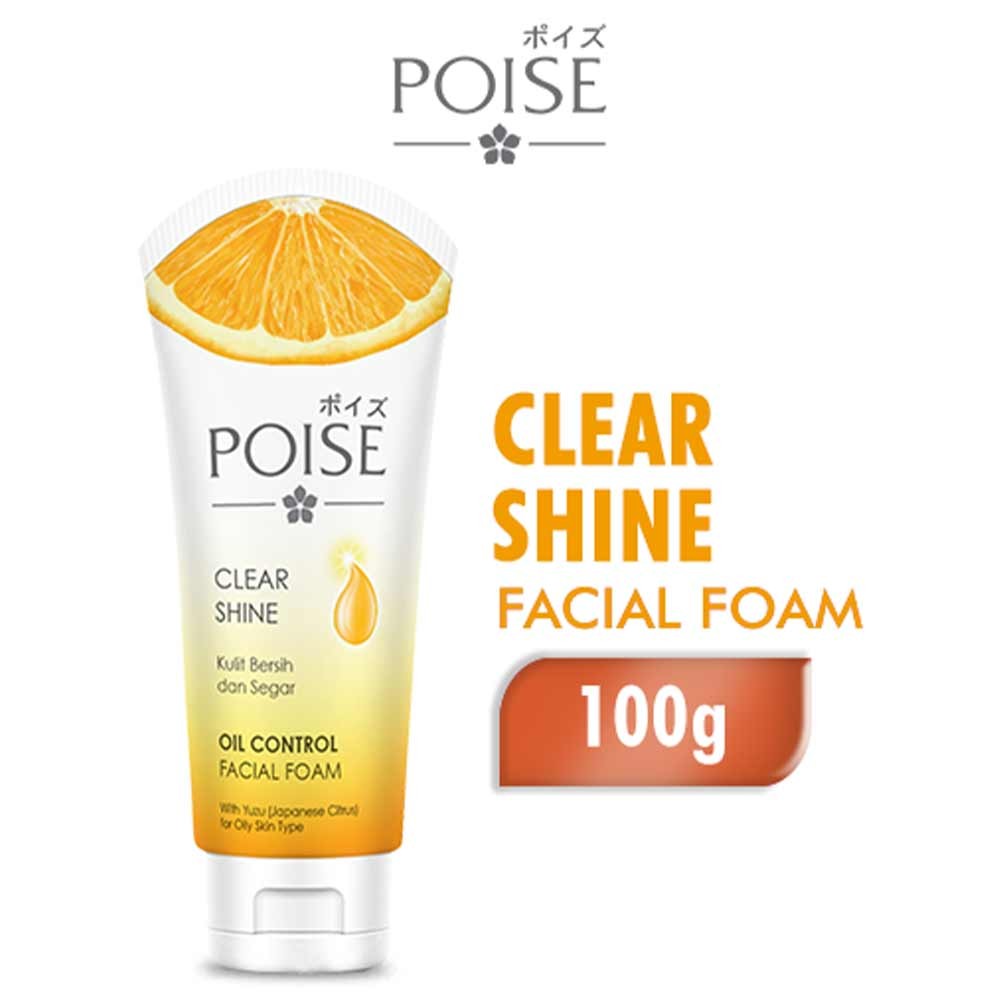 POISE FACIAL FOAM OIL CONTROL 100g