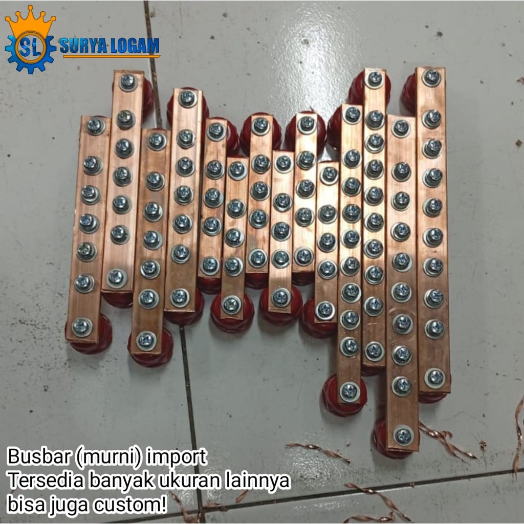 plat busbar tembaga 2mm - busbar tembaga 2mm Busbar custom