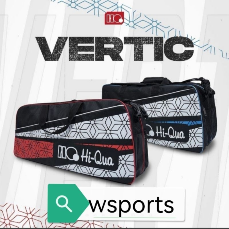 Tas Badminton HQ HiQua Vertic Original Garansi Uang Kembali