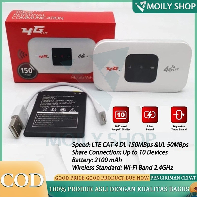 Modem WIFI Mifi All Operator 4g Mudah Dibawa USB 500Mbps 4g Portable Mobile WiFi Portable Semua Oper