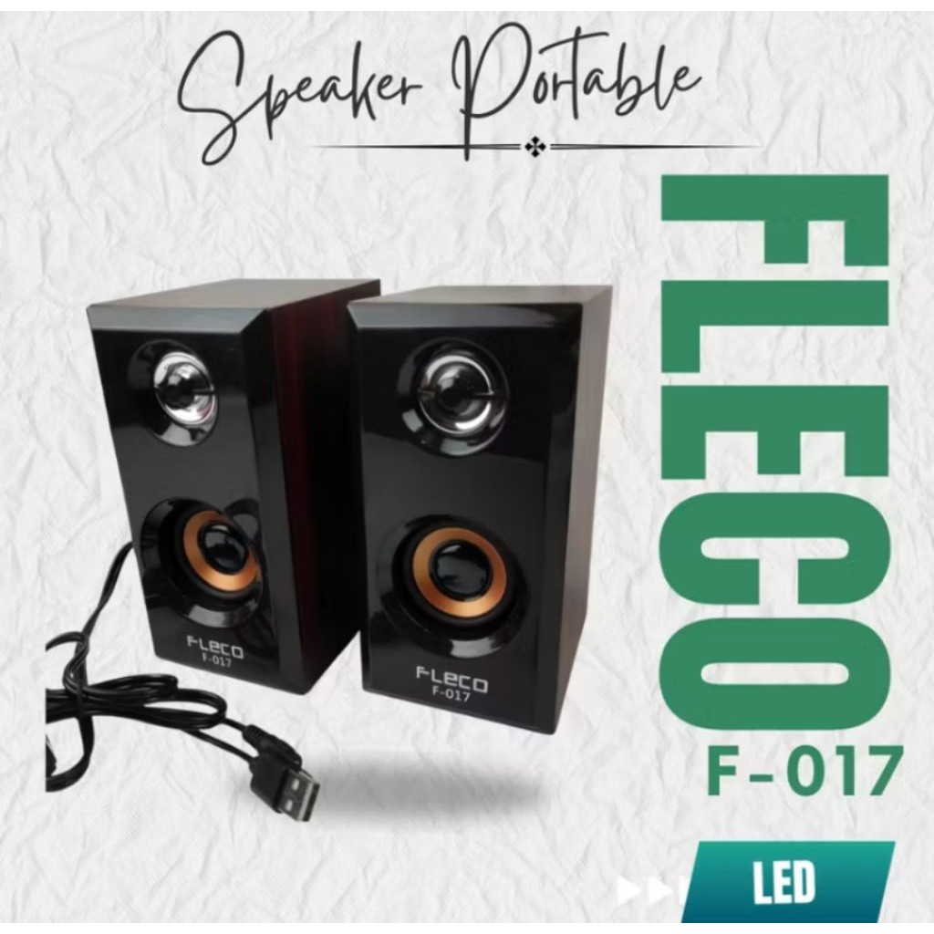 RB 590 Speaker Bluetooth PC Laptop Komputer HP Fleco F-017 USB