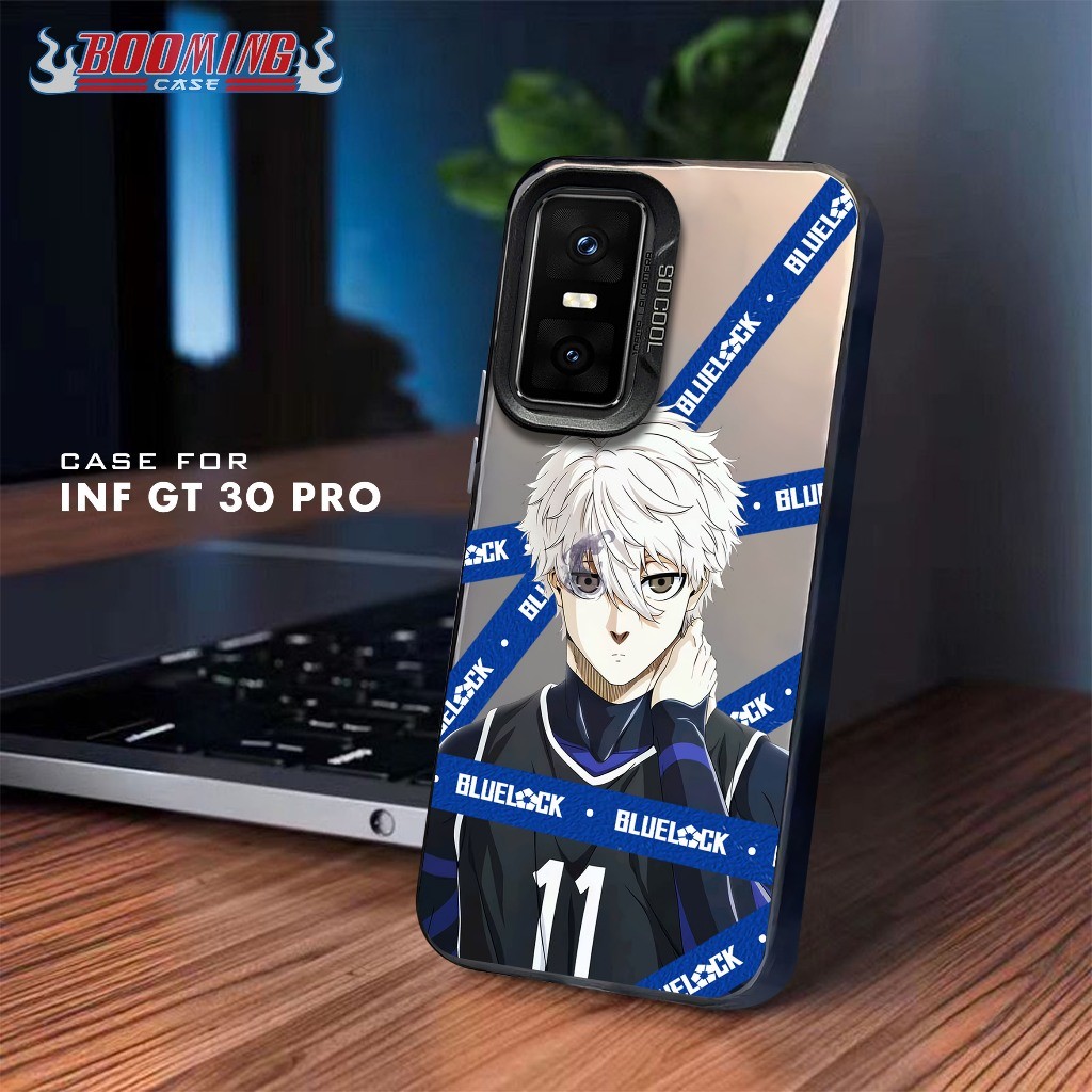 Case Infinix GT 30 Pro Casing Infinix Premium Matte Hard Casing - Case IMD - Case Hologram Motif  BL