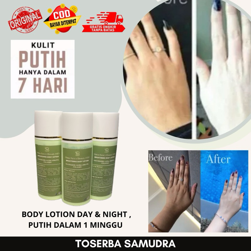 LOTION PEMUTIH BADAN GLOWING - BODY SERUM LOTION MEMUTIHKAN PERMANEN ORIGINAL CEPAT DALAM SEMINGGU -