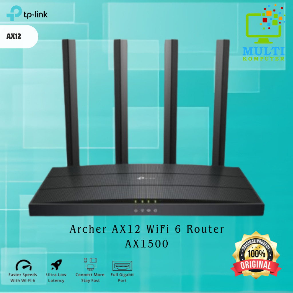 TP-Link Archer AX12 WiFi 6 Router AX1500 tp link router archer ax12 acces point Dual-Band Gigabit