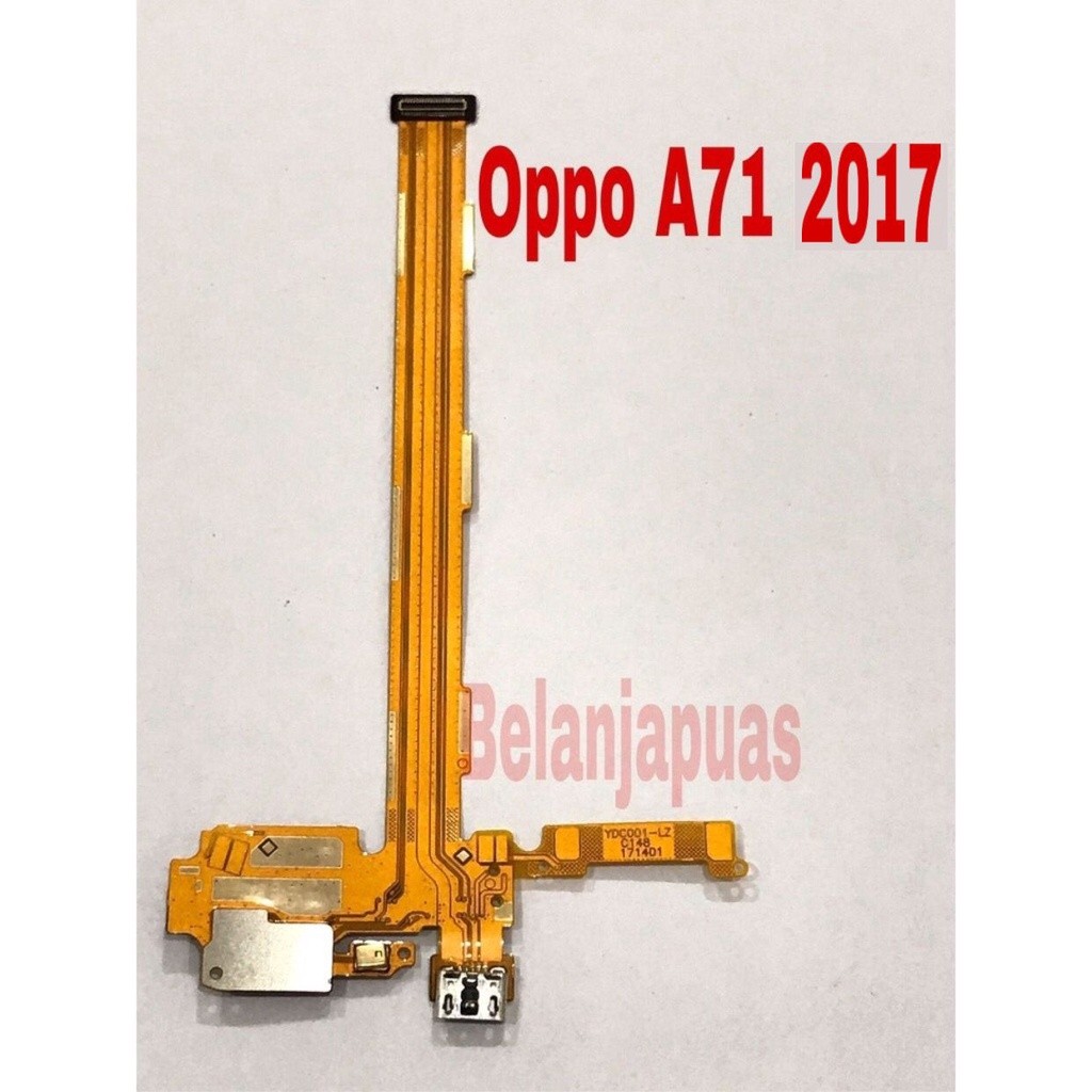 Flexible fleksibel papan PCB con cas konektor Charger OPPO A71 2017