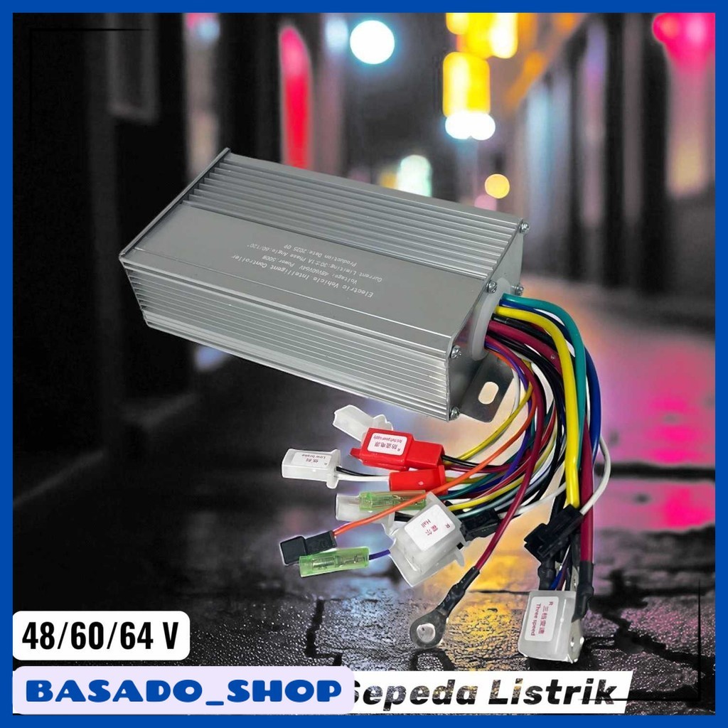 Kontroler Sepeda Listrik Motor Controller 12 Tube 48/60/64V - BF-126