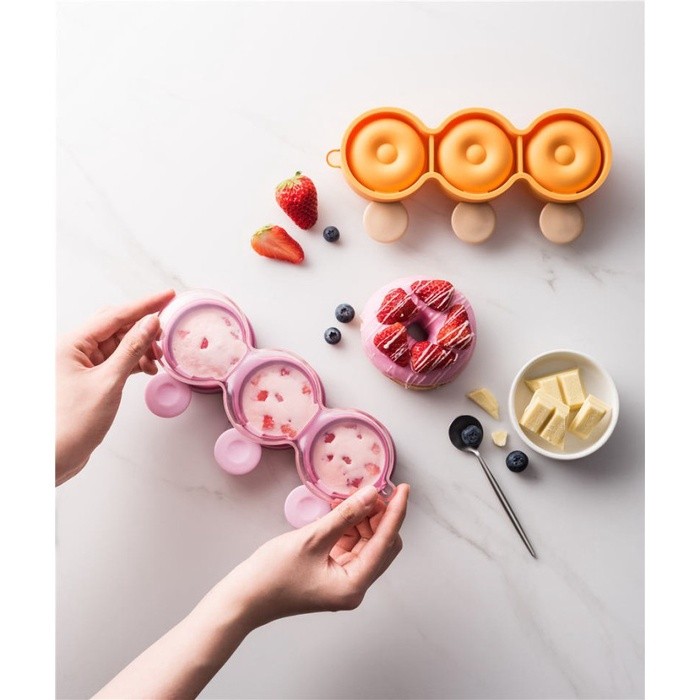 RZL -  SILICONE ICE CREAM MOLD CETAKAN ES KRIM PUDING JELLY