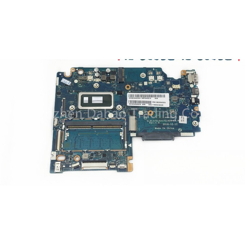 EL5C3/EL531/EL431 LA-H101P For Lenovo Ideapad S340-14IWL S340-15IWL Laptop Motherboard With 5405U I3
