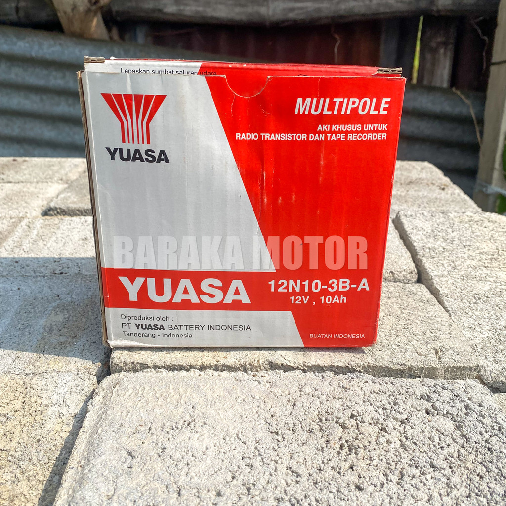 Aki 12N10-3B-A Yuasa - YUASA002