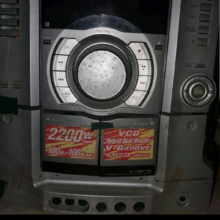 LEW99 MHC RV20 dan Speaker Sony SS-RV990 SS RV990 Audio 1 set used