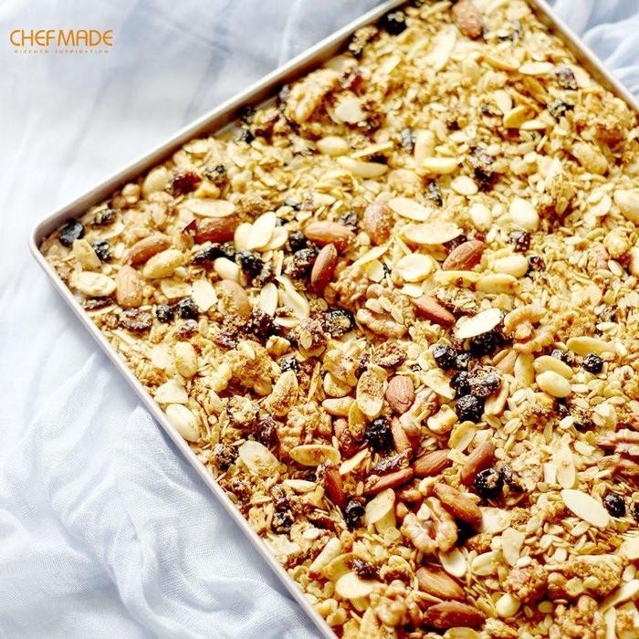 Chefmade Nougat Roll Cake Mold Rectangle Non Stick liyang anti lengket