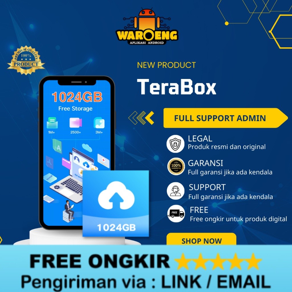 TeraBos | Cloud Storage & File Storage | Penyimpanan