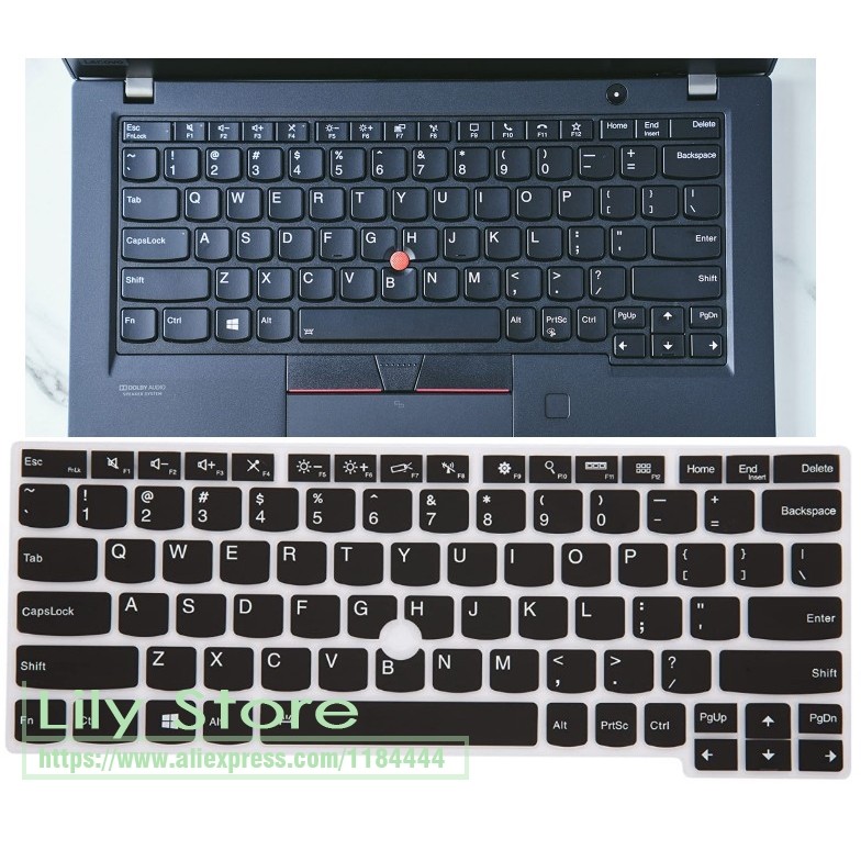 For Lenovo ThinkPad X13 Gen 1 ThinkPad A285 X380 Yoga X380 X280 X390 X390 Yoga  Laptop Silicone keyb