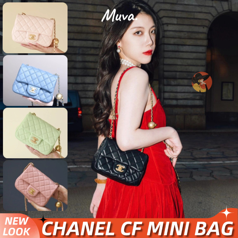 Tas wanita Chanel CF MINI Women's Shoulder BAG AS1786