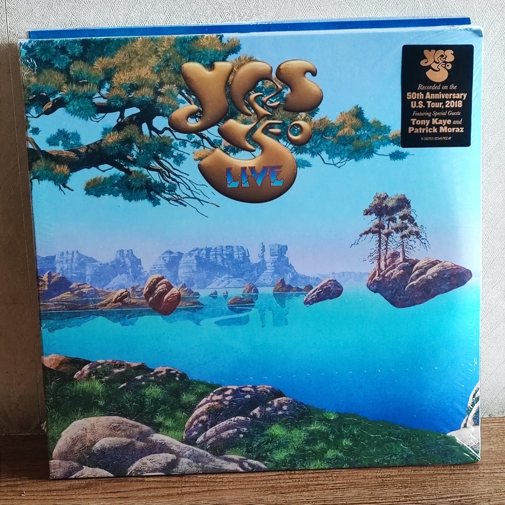 Vinyl Rock Yes – Yes 50 Live Lagu