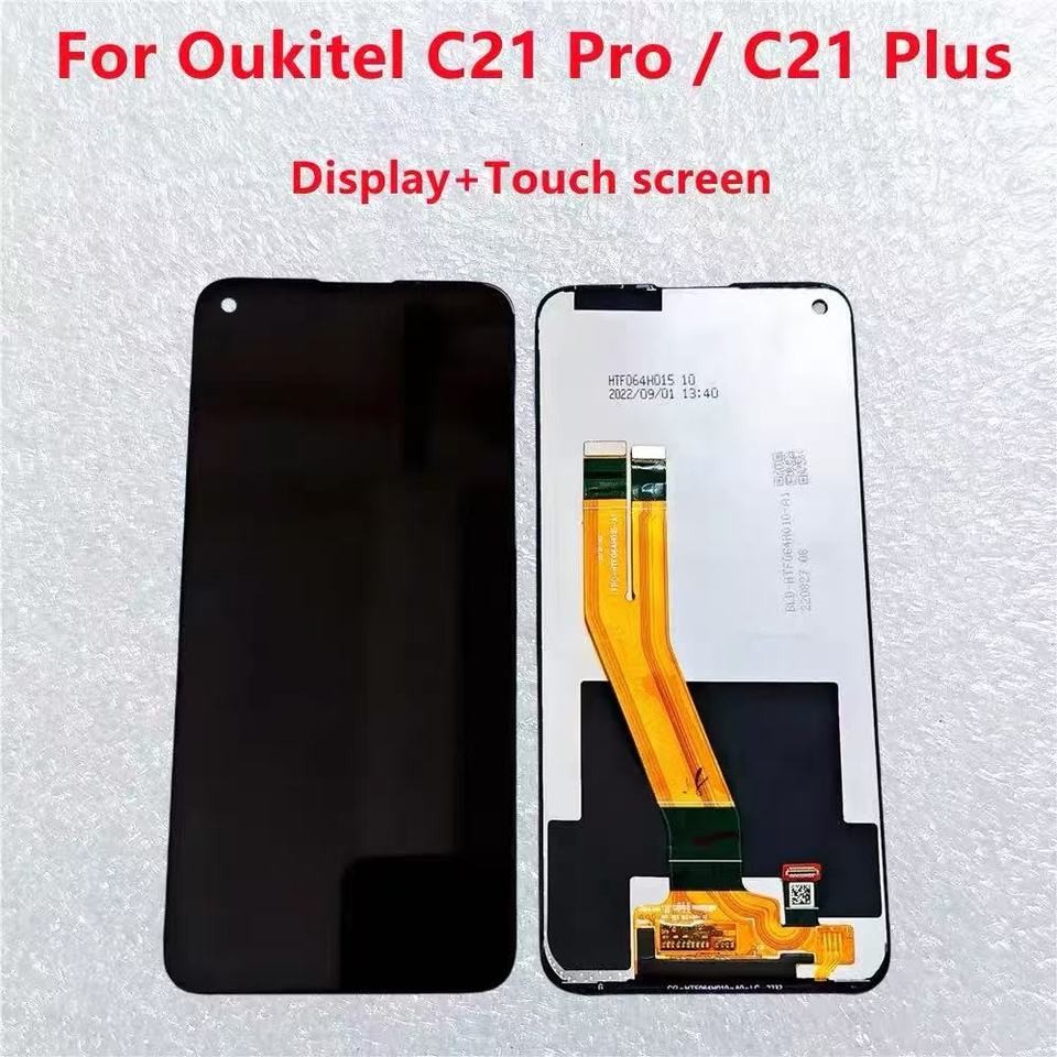 For oukitel C21 prp C21plus lcd tou screen gitizer assembly replacement spare parts