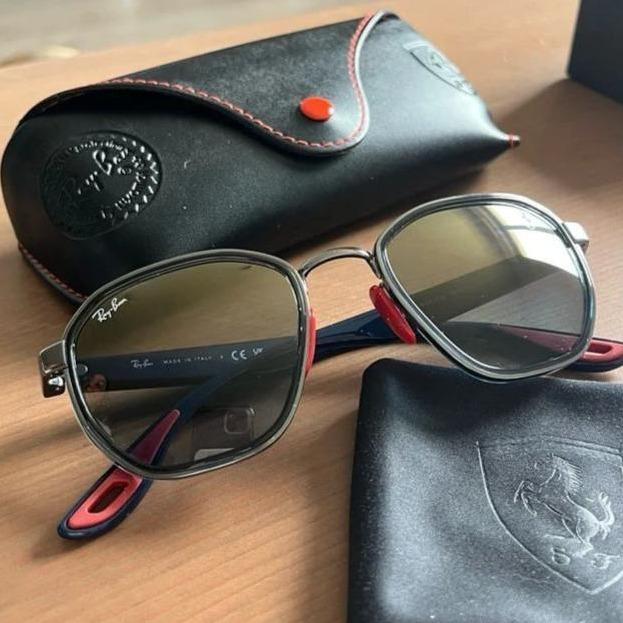 Kacamata Original RB3674M Scuderia Ferrari Black Silver