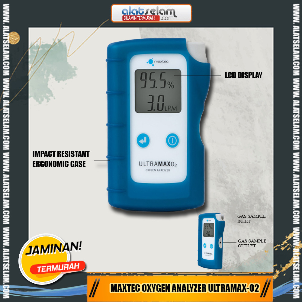 Maxtec Oxygen Analyzer ULTRAMAX-O2 International R221P11-001– MADE IN USA / Maxtec Ultramaxo2 Oxygen