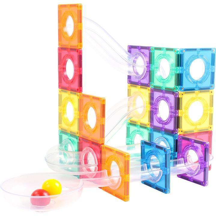 MNTL Magnetic Marble Run 100 Pcs Mainan Edukasi Anak
