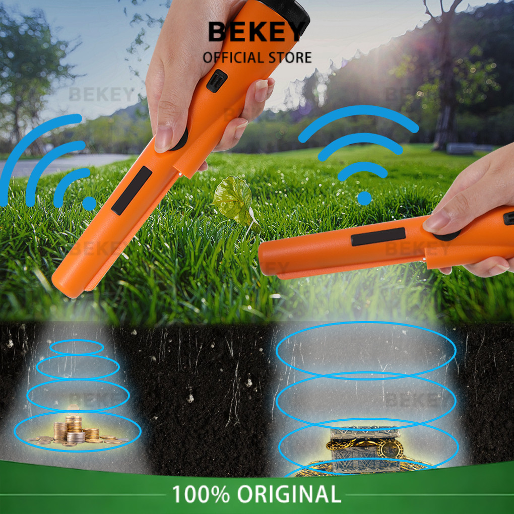 BEKEY Metal Detector Alat pendeteksi emas / gold detector / alat pendeteksi emas / detektor logam em