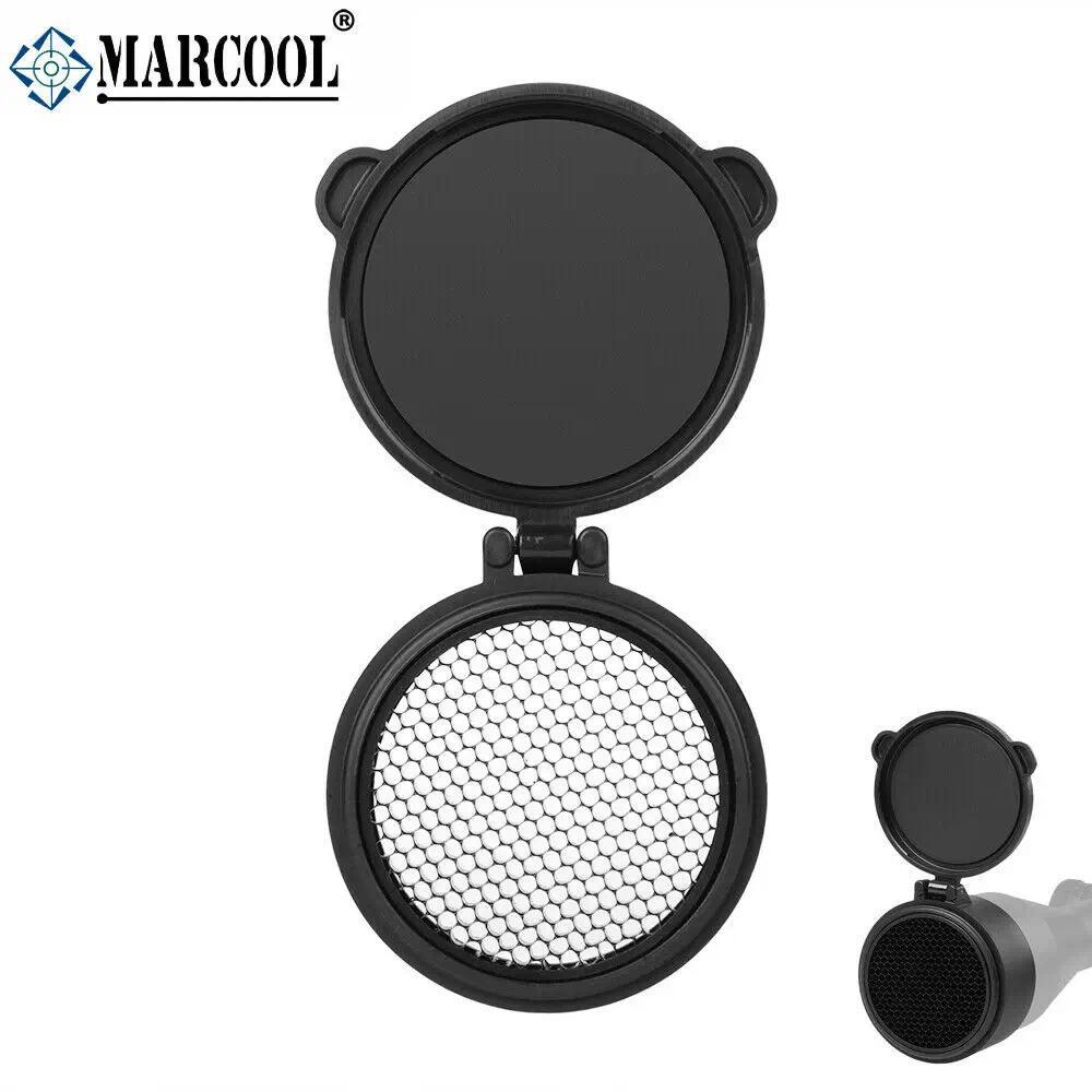 MARCOOL Honeycomb Mesh Sunshade Protective FlipUp Killflash Cover Fits For 44mm 50mm 56mm Lens Scope