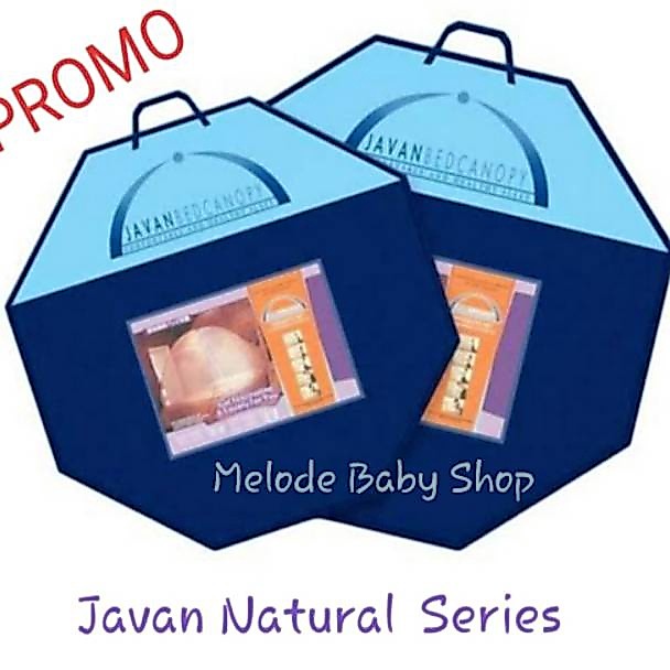 Hot Sale.. Kelambu JAVAN Natural Bed Canopy/ Kelambu Lipat / Kelambu Modern