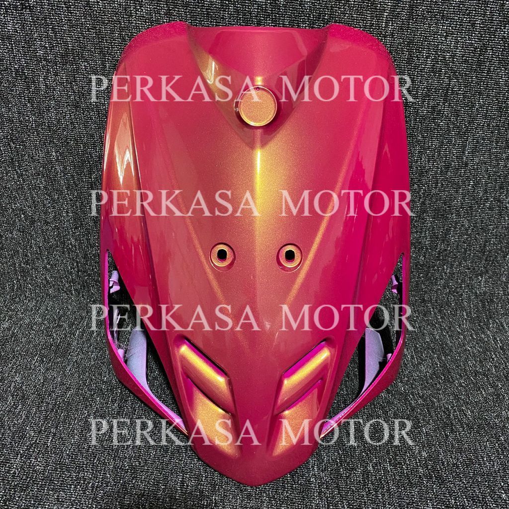 PANEL DEPAN MIO SPORTY MIO LAMA TAMENG COVER BODI DEPAN MIO SPORTY MIO LAMA WARNA PINK MAGENTA LEMBA