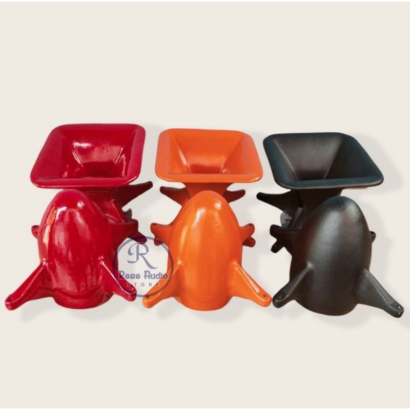 Corong / Horn Part kit Custom Import T24N T24 Rudal (horn+Phaseplug) untuk 10 - 12 inch