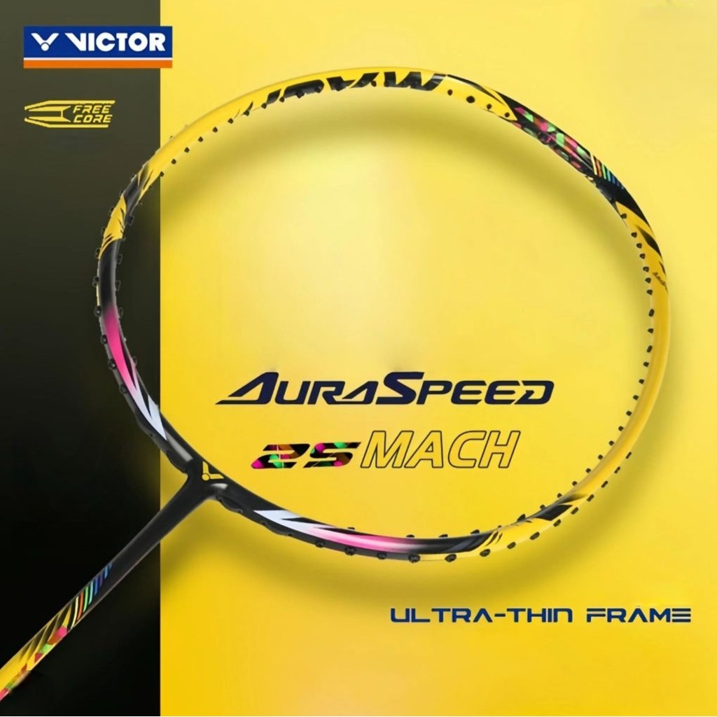 Raket Badminton VICTOR AURASPEED 25 MACH E ORI VICTOR