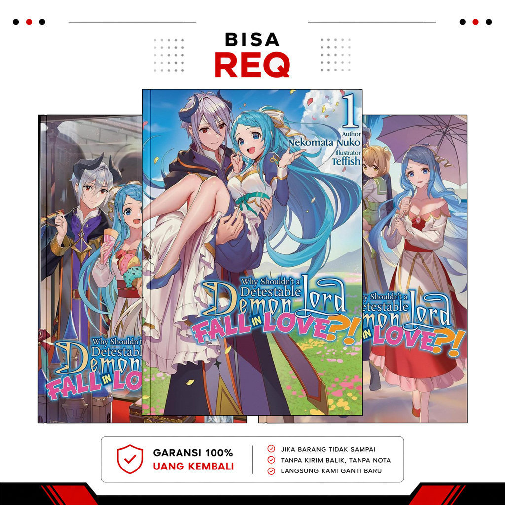 Why Shouldn’t a Detestable Demon Lord Fall in Love?, Vol. 1-4 ( Light Novel ) by Nekomata Nuko