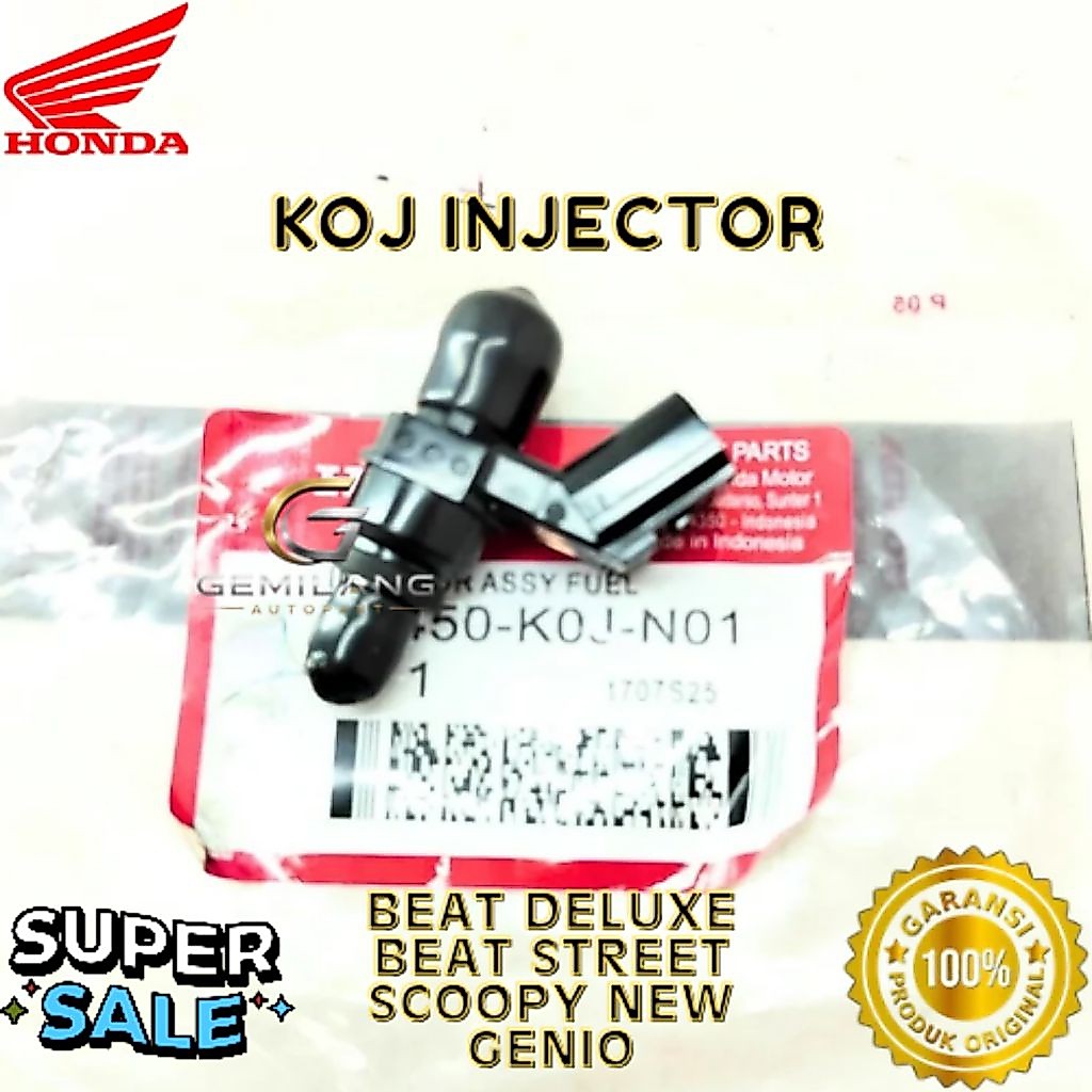 INJECTOR KODE KOJ, INJECTOR BEAT DELUXE, INJECTOR BEAT STREET, INJECTOR SCOOPY NEW, INJECTOR GENIO
