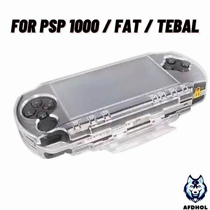 Crystal Case Mika Psp 1000 Fat Casing Transparan Bening Psp Fat Murah