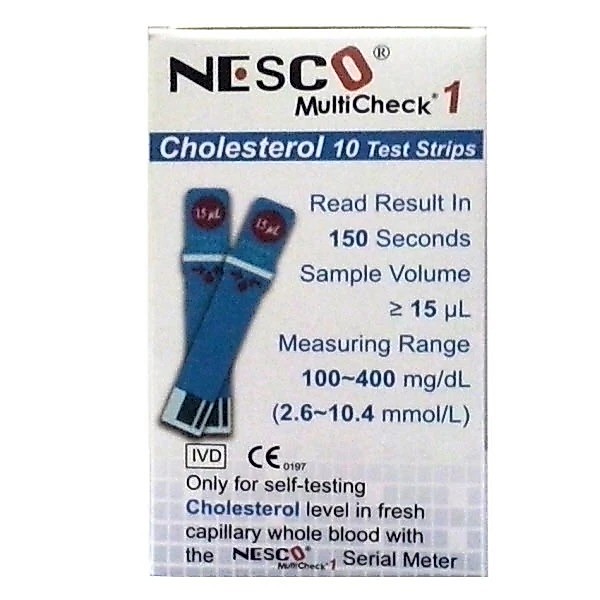 Strip Refill kolesterol Nesco / Strip Cholesterol Nesco / Strip Kolesterol Nesco / Stik Nesco