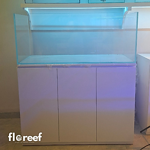 Aquarium Laut Vivaria Optic Clear 120x50x50cm Tank Akuarium Kabinet
