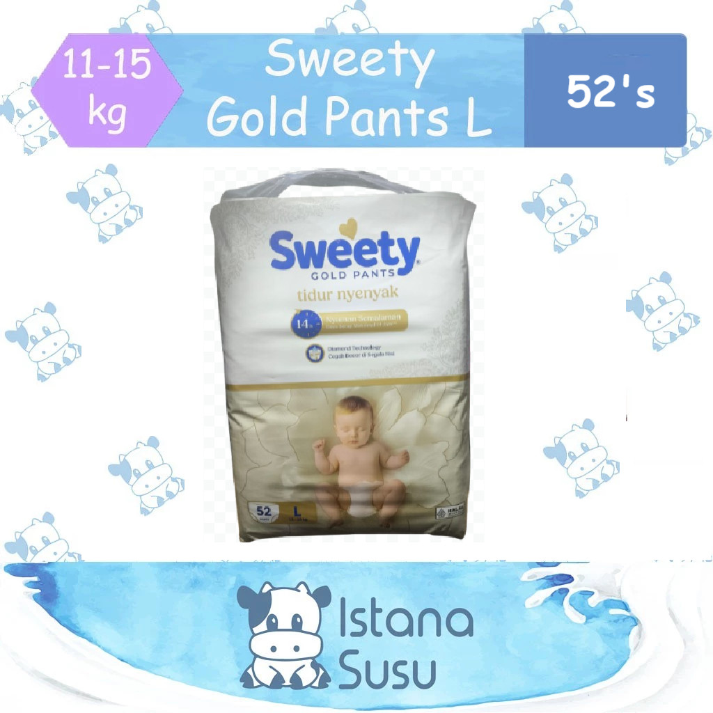 Sweety Pants Gold Celana Popok Bayi