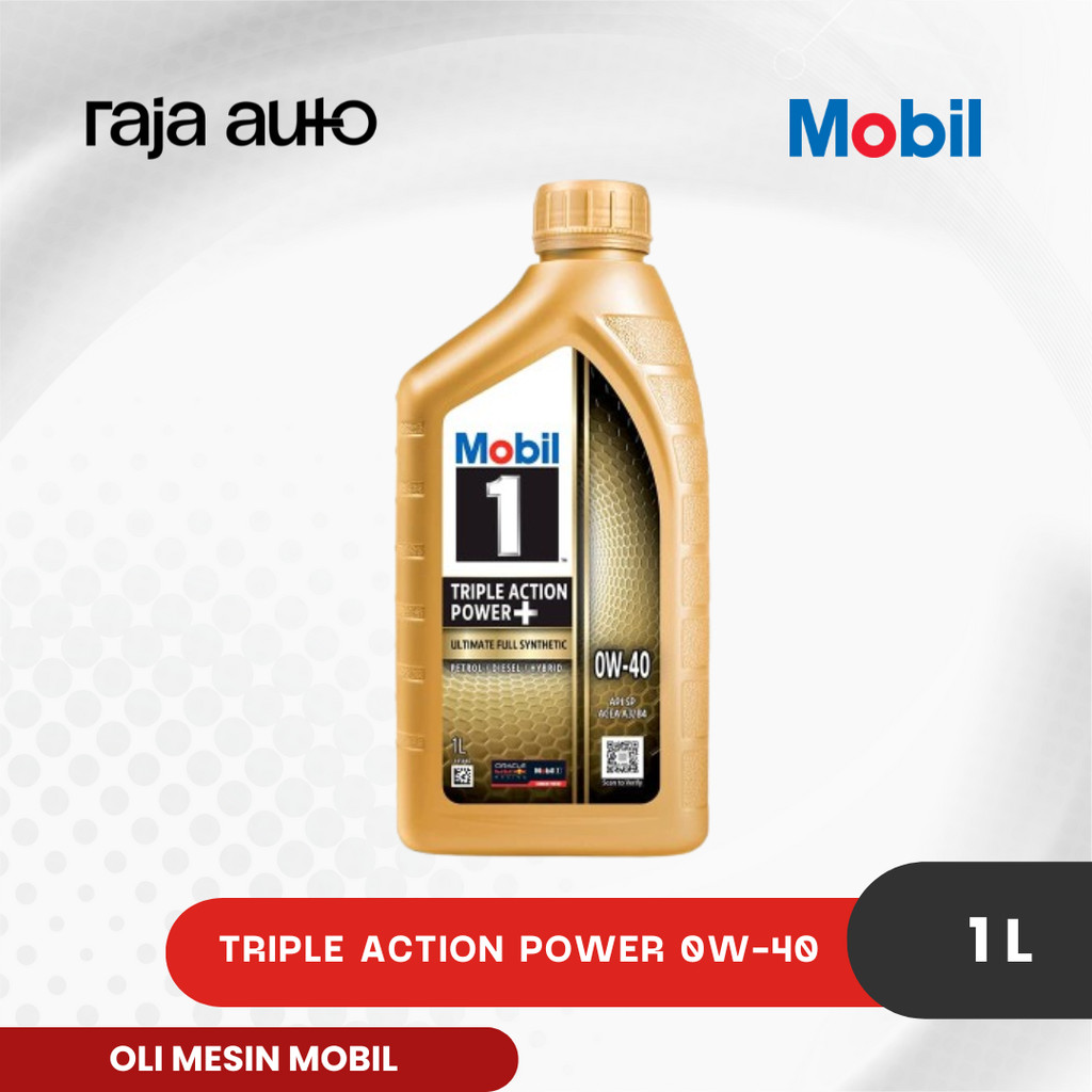 Oli Mesin Mobil 1 Triple Action Power 0W-40