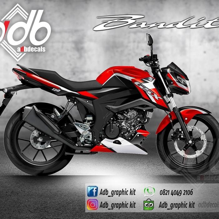 Promo decal full body Gsx 150 bandit