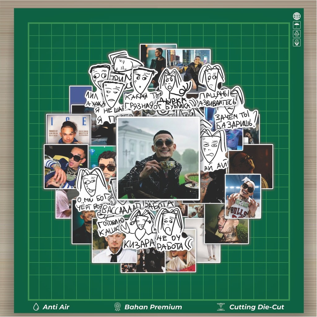 

Stiker Cutting Pack Stiker MORGENSTERN NO.1 Isi 100Pcs Series Aesthetic Lucu Keren Untuk Koper Bahan Vynil