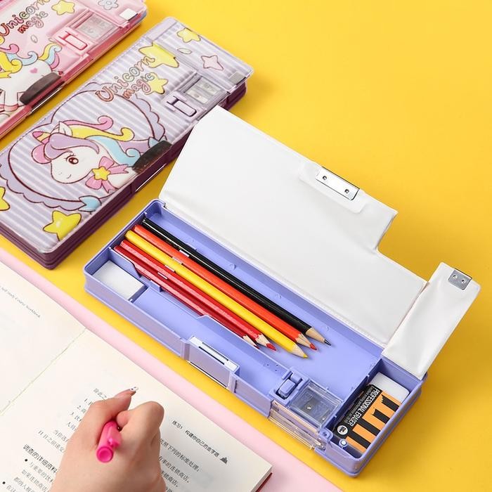 

【DELTA】KOTAK PENSIL ANAK MURAH | MOTIF ANAK TEMPAT PENSIL ANAK / Tempat Pensil Aesthetic Tempat Pensil Anak Laki Laki Waterproof Kotak Pensil Anak Perempuan Alat Tulis Sekolah ST-016 - ST-016-2-PK