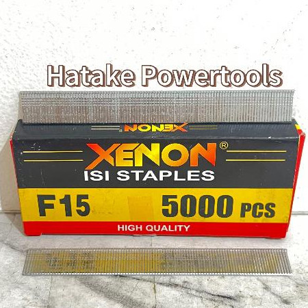 

XENON F15 Refill Isi Staples Paku Tembak isi 5000 Pcs untuk Mesin Tembak Stapler - Hatake Powertools