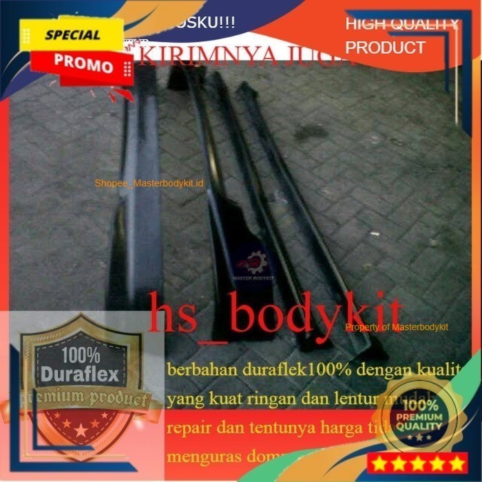 (Ready Stok) - AKSESORIS MOBIL ONGKOS KIRIM  BODYKIT HONDA JAZZ MODULO 2004-2006