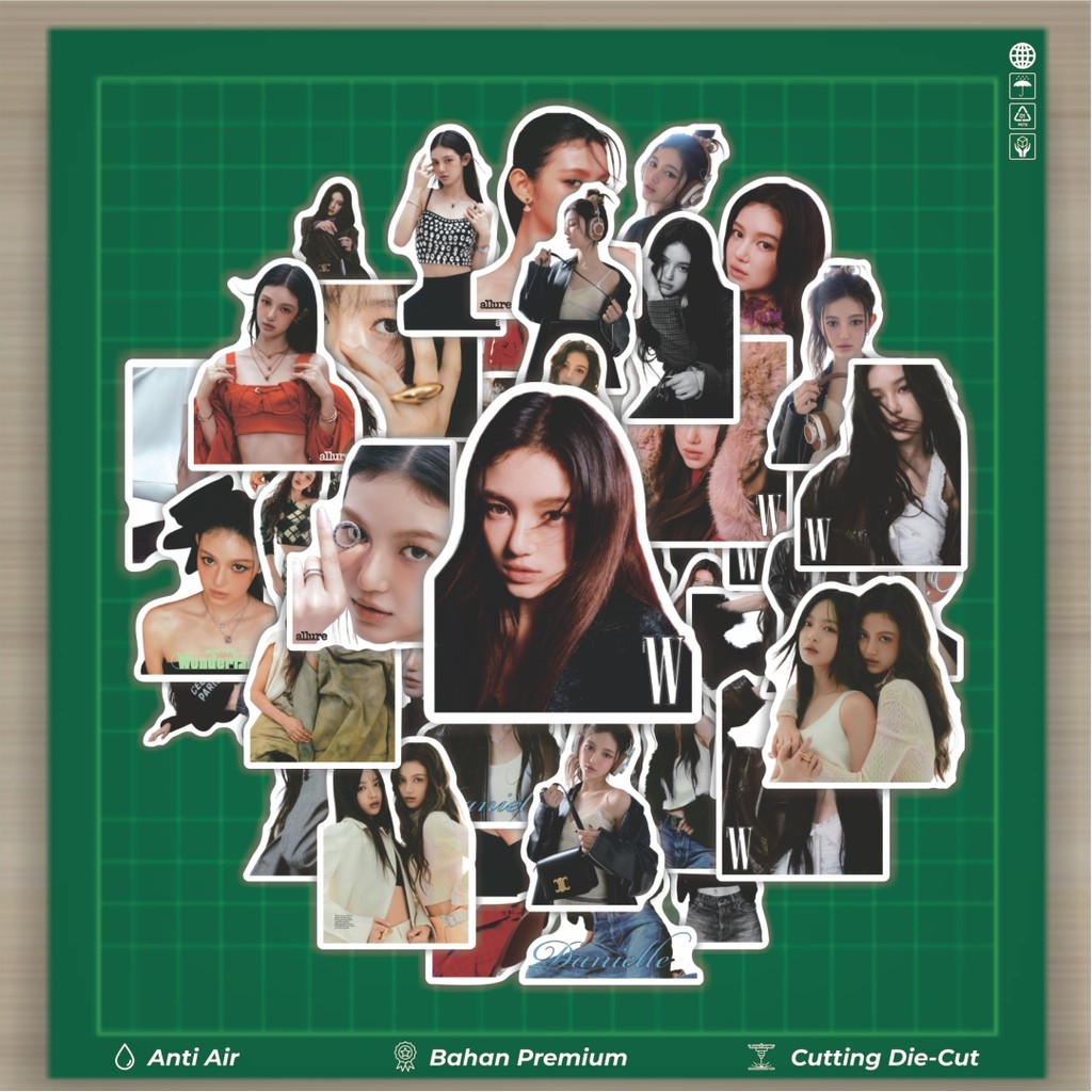 

HOT 50 PCS STIKER Stiker Girl Group New Jeans Danielle Stiker Fashion Cars Decal Dingin Kartu Album Custom Vinyl Anti Air- Sticker Aesthetic Buku Journal Koper Casing HP Tablet Laptop Helm Motor Botol Minum