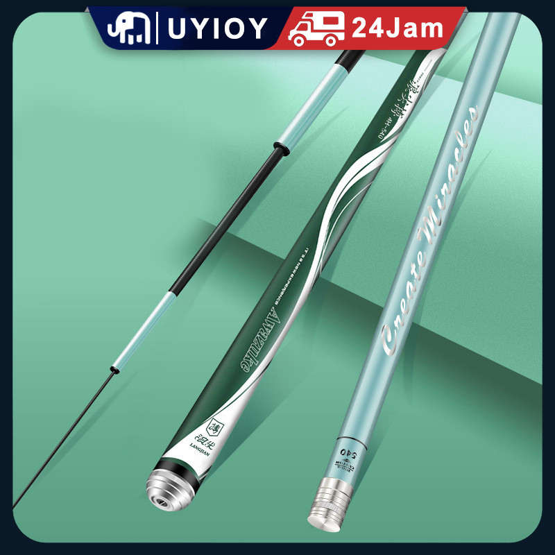 Joran tegek/ tegek kaku ringan kuat/ joran tegek carbon/ joran tegek karbon asli / joran tenggek sup