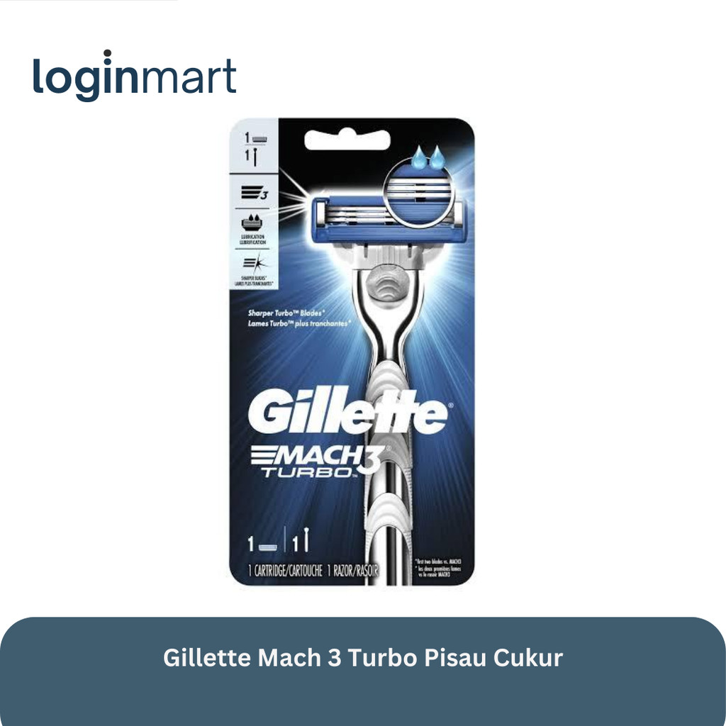 Gillette Mach 3 Turbo Pisau Cukur